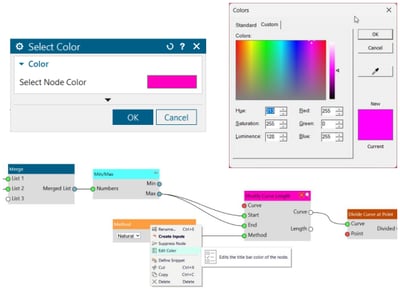 NX 2512: Erweiterte Logic Editor-Funktionen und Selection Intent für Kurven und Punkte