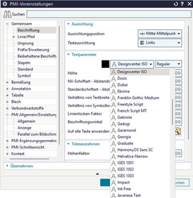 Designcenter Neue ISO-konforme TrueType-Schrift
