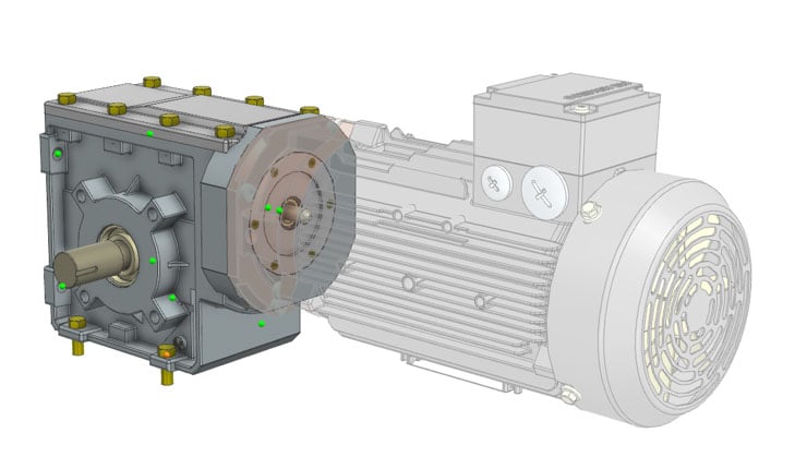 Designcenter Komponente mit automatischen Zwangsbedingungen duplizieren