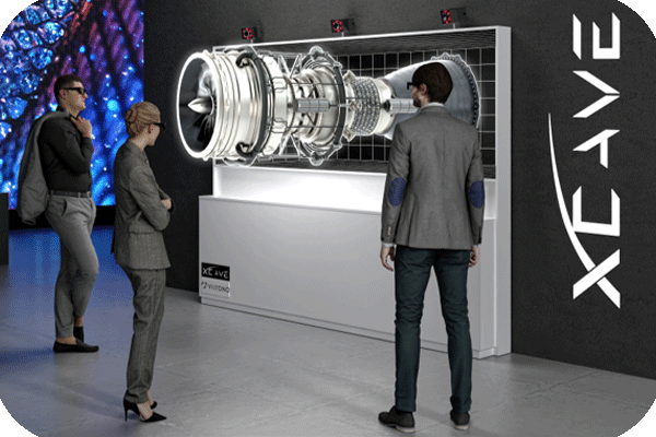 xCave Technology PowerWall für Design-Reviews und Präsentationen