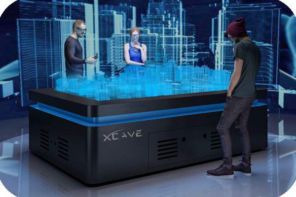 xCave Technology VR-Table für die Anlagen- und Layoutplanung
