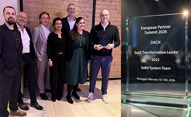Solid System Team von Siemens als „SaaS Transformation Leader 2025 ...